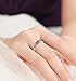 LOLIAS Fashion Feather Ring for Women Leaf Jewelry Ring Size 4-11