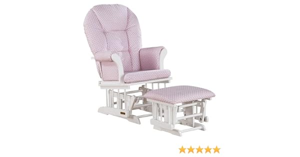 shermag alexis glider rocker and ottoman combo