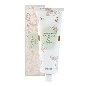 Tocca Crema de Mano Luxe, Giulietta: Pink Tulips, Green Apple, Vanilla Orchid. Moisturizing, Quick Absorbing Hand Cream, 4 oz. | 120 ml