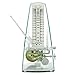 ZHANGSHENG T710 Mechanical Metronome for Loud Sound Piano Drum Violin Guitar Bass, Track Tempo and Beat (Transparent)
