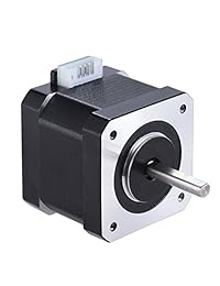 Anet 42 motor paso a paso para 3d impresora DIY CNC Robot, 1,8 grados 0.9 A 0.4 N.M 42 mm. Stepper Stepping Motor Drive con 35.4 inch de cable para impresora 3d, color negro (1 unidad)