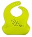 otterlove Silicone Bib – 100% Pure Platinum LFGB Baby Bibs – No Fillers – BPA and Phthalate Free (2 Bib Pack Blue Whales & Green Otters)