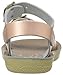 Salt Water Sandals by HOY Shoe Baby Girls Sun-San Surfer Flat Sandal, Rose Gold, 7 Infant