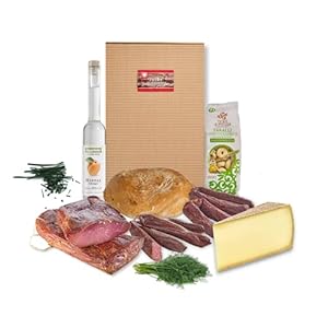 Almgourmet, Schinken-Käse-Spezialitäten, Geschenkset „Brotzeit“