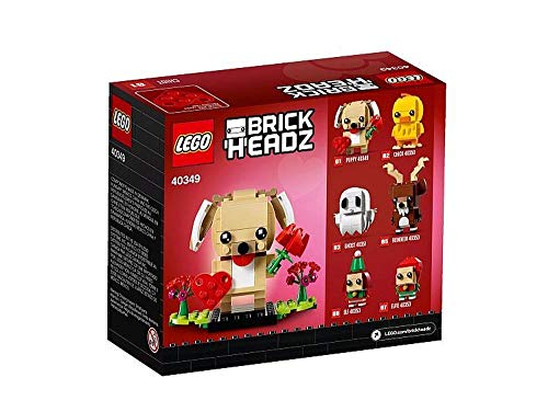 BrickHeadz Valentines Day Puppy in Love 40349 148 Pieces