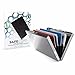 SafeCard RFID Blocking Card Holder Case - Stainless Steel - Identity Theft Protection and Credit Card Protector - Card Holder Keeps Your Credit Cards Safe - Silver