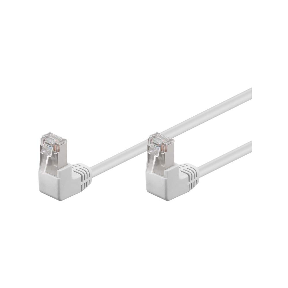 GOOBAY 96063 2 m Cat 5e F/UTP Network Cable (FTP) White – (2 m, Cat5e F/UTP Network Cable (FTP) RJ45 RJ-45, White)