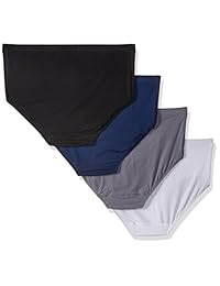 Fruit of the Loom Plus-Size 4 Pack para dama Calzoncillo de ajuste flexible para mí