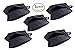 Travel Waterproof Nylon Shoe Bags with Zipper Closure Pack of 5