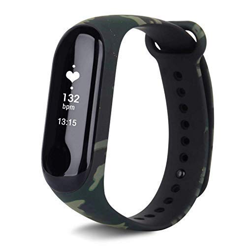 HUMBLE Band Strap for Xiaomi Mi Band 3/ Mi Band 4 (Device not Included)-ArmyGreen