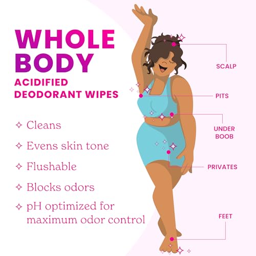 Lume Acidified Deodorant Wipes - 24 Hour Odor Control - Aluminum Free, Baking Soda Free, Skin Loving - Flushable - 15 Count (Pack of 3) (Cool Cucumber)