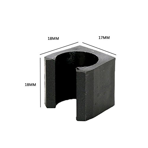 ZHUOTOP 10pcs Billiards Snooker Cue Locating Clip Holders for Pool Cue Racks