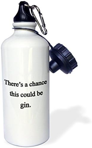 There's A Chance This Could Be Gin Sports Water Bottle Stainless Steel Water Bottle for Women Men Kids 400ml