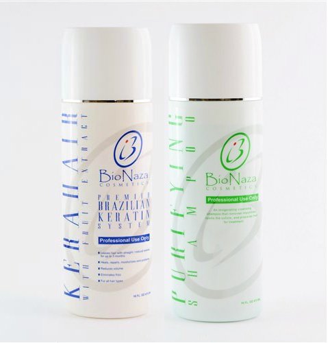 BioNaza KeraHair Brazilian Keratin Treatment 16 oz (No Wait Time)