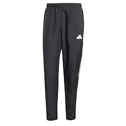 adidas Men's House of Tiro Woven Pants, Black/White