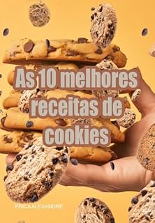 Livro As 10 Melhores Receitas De Cookies