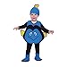Totally Ghoul Blue Fish Vest Baby / Toddler Halloween Costume (1-2 Years)