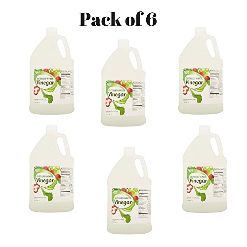 Great Value Distilled White Vinegar, 1 gal, Pack of 6