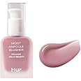 House of Hur Moist Ampoule Blusher, Buildable Water-based Formula, Infused with over 50% moisture essence, no tackiness, long-lasting moisture, weightless feel (04 Lavender Flush, 20ml)
