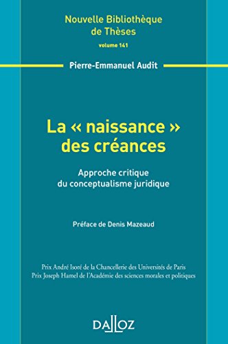 La  naissance des créances