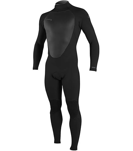 Amazon.com: O'Neill Hyperfreak 4/3 mm Chest Zip Full Black/Black