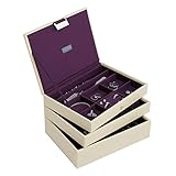 Stackers Cream Classic Jewelry Box - Set of 3