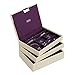 Stackers Cream Classic Jewelry Box - Set of 3