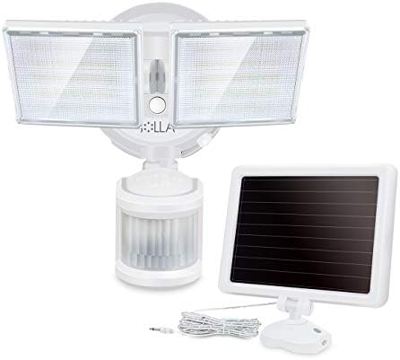 ソーラーライト 屋外 人感センサーライト 100led 2灯式 1500lm 防水 明るい おしゃれ Led防犯ライト 高輝度 分離型 玄関ライト 壁掛け 省エネ ガーデンライト セキュリティライト 屋外照明 室内 ガレージ 廊下 駐車場 地震 停電防災 庭 柵