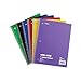 Staples Spiral Notebook 1-subject, 70-count, Wide Ruled, Assorted Colors, 6 Pack