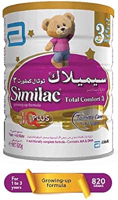 Similac Total Comfort 3 Growing Up Formula Milk 820g Tin