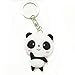 Reizteko Silicone Panda Cartoon Keychain Pendant