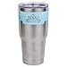30oz Tumbler - Denali Drinkware Double-wall Insulated Stainless Steel Drinking Vacuum Mug with Lid fits in Cup Holders - Keeps Coffee Hot and Drinks Ice Cold - For College, Wedding Gifts, and Travel