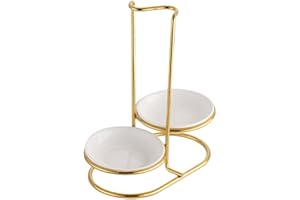 XUSIJAKQ1 Spoon Rest Holder Rack Kitchen Organizer Vertical Chopsticks Cutlery Storage for Restaurant Stands Accessories, Gol