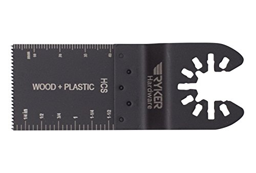 Quick Release Oscillating Saw Blades: Carbide Metal Blade Universal Fit Multitool Blade for Fein Multimaster, Dewalt, Dremel MM45, Porter Cable, Rockwell, Ridgid, Ryobi, Makita, Milwaukee, Worx