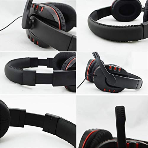 Wired Original 3.5mm Plug Gaming Headset Headphone Earphone Music Microphone For PS4 PlayStation 4 Game PC Chat - Thumbnail 3