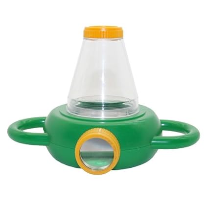 Pinkdose Green: Bug Insect Watcher Magnifying Glass Small Animal Insect Monitor Box Children Science Exploration Play Teaching Aids