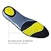 Red Size 9 Athlete Shoe Inserts for Men Women, Arch Comfort Insole, Mens Running Insoles, Sneaker Inserts for Running