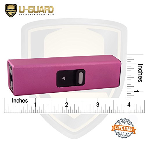 Mini Keychain Taser Slider Stun Gun Pepper Spray Self Defense Kit