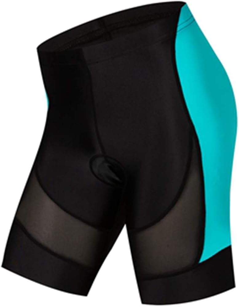 YYDM 4D Gel Pad Cycling Shorts Women Breathable Fast Drying Mesh Mountain Cycling Shorts, for