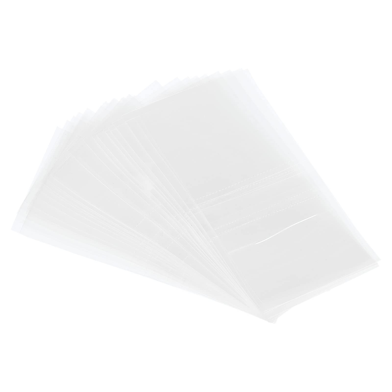 PATIKIL 69x35mm Perforated Shrink Bands, 400 Pack PVC Heat Shrink Wrap Band Fits Cap Diameter 1.54 to 1.65 Inch for Jars Cans, Clear