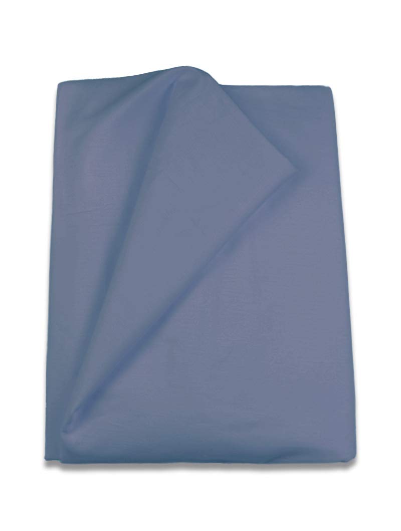 Lasa Royal - Plain duvet cover 220 x 260 cm, for bed 135 cm, sea blue color