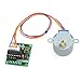 TIMESETL 5pcs DC 5V Stepper Motor 28BYJ-48 + 5pcs ULN2003 Driver Board + 40pcs Male Female Jumper Wire Cable for Arduino Raspberry PI