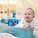 Aviv Judaica Kids Hanukkah Musical Plush Dreidel Plays 2 Hanukkah Songs Driedel Stuffed Plushy Melodic Drydel Chanukah Spinning Top Toy Childrens Hanukah Gift My First Hanukkah Dreidel for Toddlers