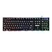 Shan-S Wired Gaming Keyboard, AK-700 Game Backlit Gaming Keyboard with Backlight RGB Gamer for Computer PC Laptop LED 7 Color Backlit Keycaps Key Cap Board USB Keybord Playerthumb 1