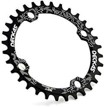 Gazelle Trading Narrow Wide Chainring 104BCD 32T 34T 36T 38T Bike Single Chainring 8 9 10 11 12 Speed,Perfect Road Bike Mountain Bike BMX MTB Fixie Track Fixed-Gear Bicycle