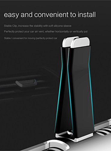 Air Freshener for Car Car Perfume Vehicle Solid Air Purifier Solid Air Purifier for Car Aroma with 4Scented Long-lasting fragrance Refined Bedroom Office Travel and More silver