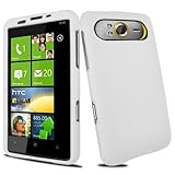 T-Mobile HTC HD7 Rubberized Hard Case - White