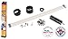 Dryer Vent Duct Cleaning Kit - Gardus RLE208 LintEater Pro Rotary Dryer Vent Cleaner Kit, Removes Lint, Extends Up to 12’, Dryer Duct Cleaning Kit, Forward & Reverse Cleaning, Air Duct Cleaning Tools
