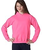Gildan Big Boys' Heavy Blend Hooded Pocket Sweatshirt
