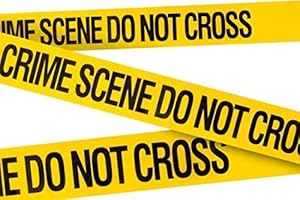 TAPIX Crime Scene Do Not Cross Tape 3 X 100 • Bright Yellow with a Bold Black Print • 3 in. Wide for Maximum Readability • Tear Resistant